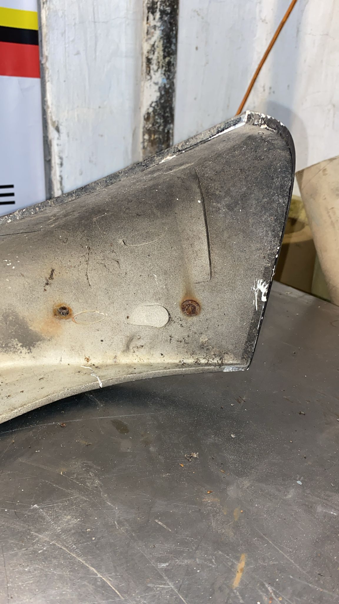 Porsche 944 rear bumper, used 93150538700