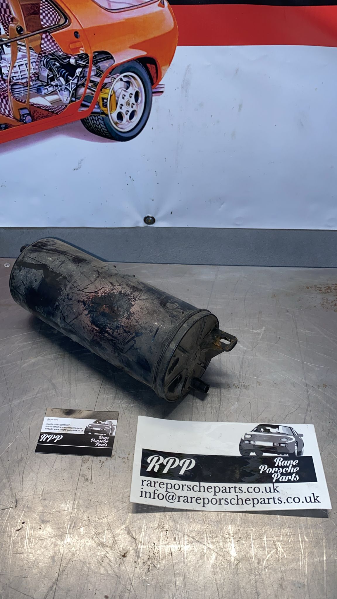 Porsche 924/944/928 Fuel Vapour Charcoal Canister, used 92820101406