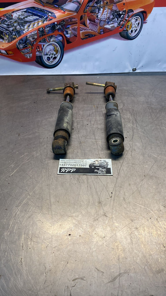 Porsche 944 pair of rear suspension shock absorbers, used 95133303209