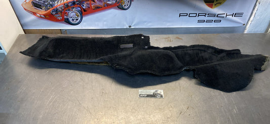 Tappeto rivestimento lato posteriore sinistro Porsche 924/944 -85.5, nero, 944555083, usato