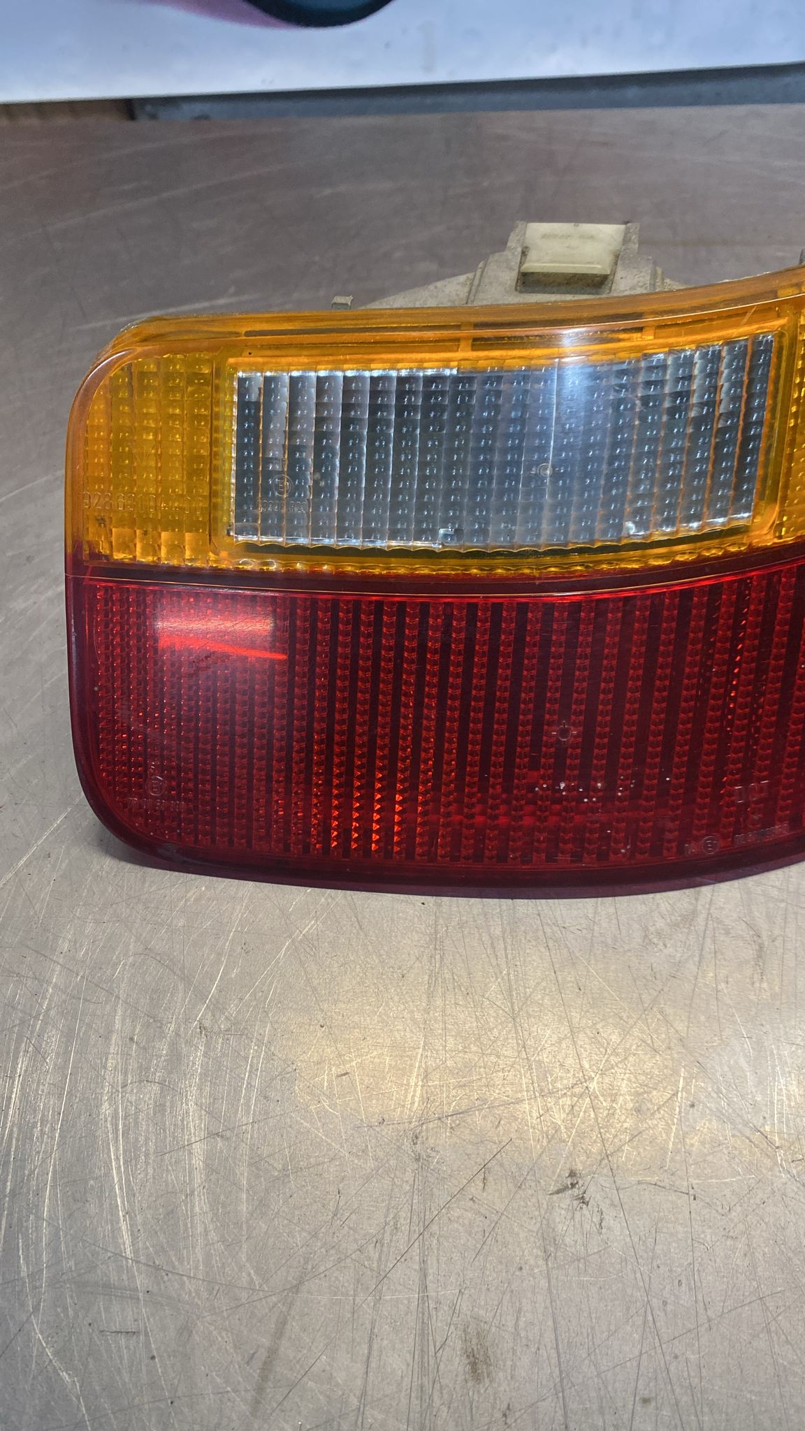Porsche 928 rear right tail light, used, 92863104400
