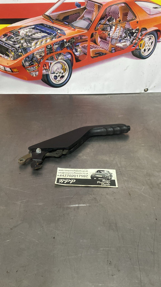 Porsche 928 handbrake lever handle, used 92842425900
