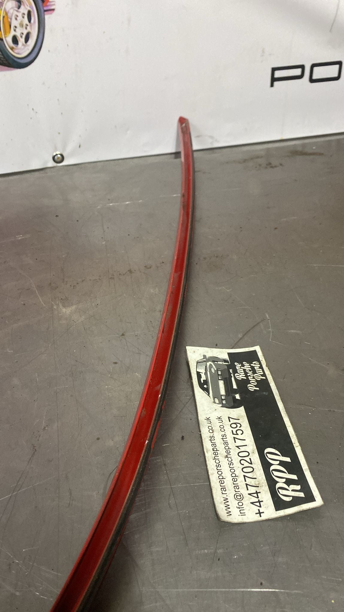 Porsche 944 roof edge strip, left, from 85.5 94455970500, used