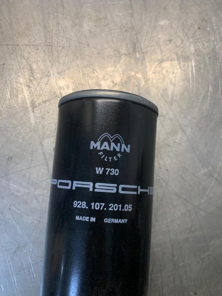 Porsche 928 Mann oil filter, used 928.107.201.05