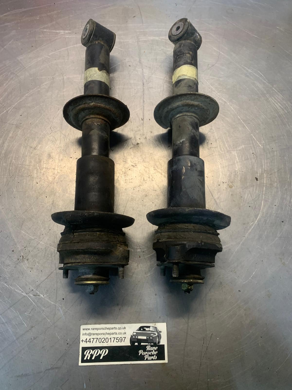 Porsche 928 pair of front shock absorber, used 92834305504