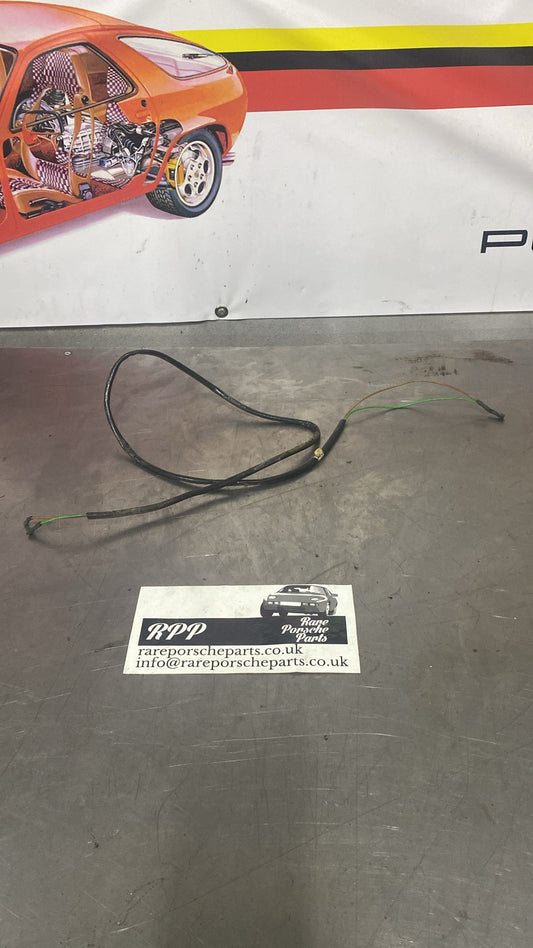 Porsche 928 cable wiring loom section loudspeaker, used 92861206901