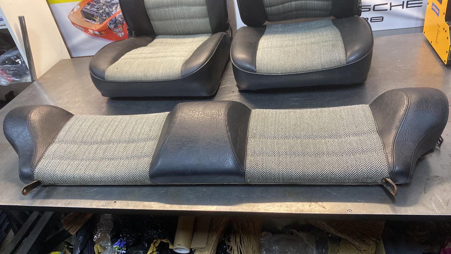 Porsche 924 original set of seats, 1976-1979, used, nice condition