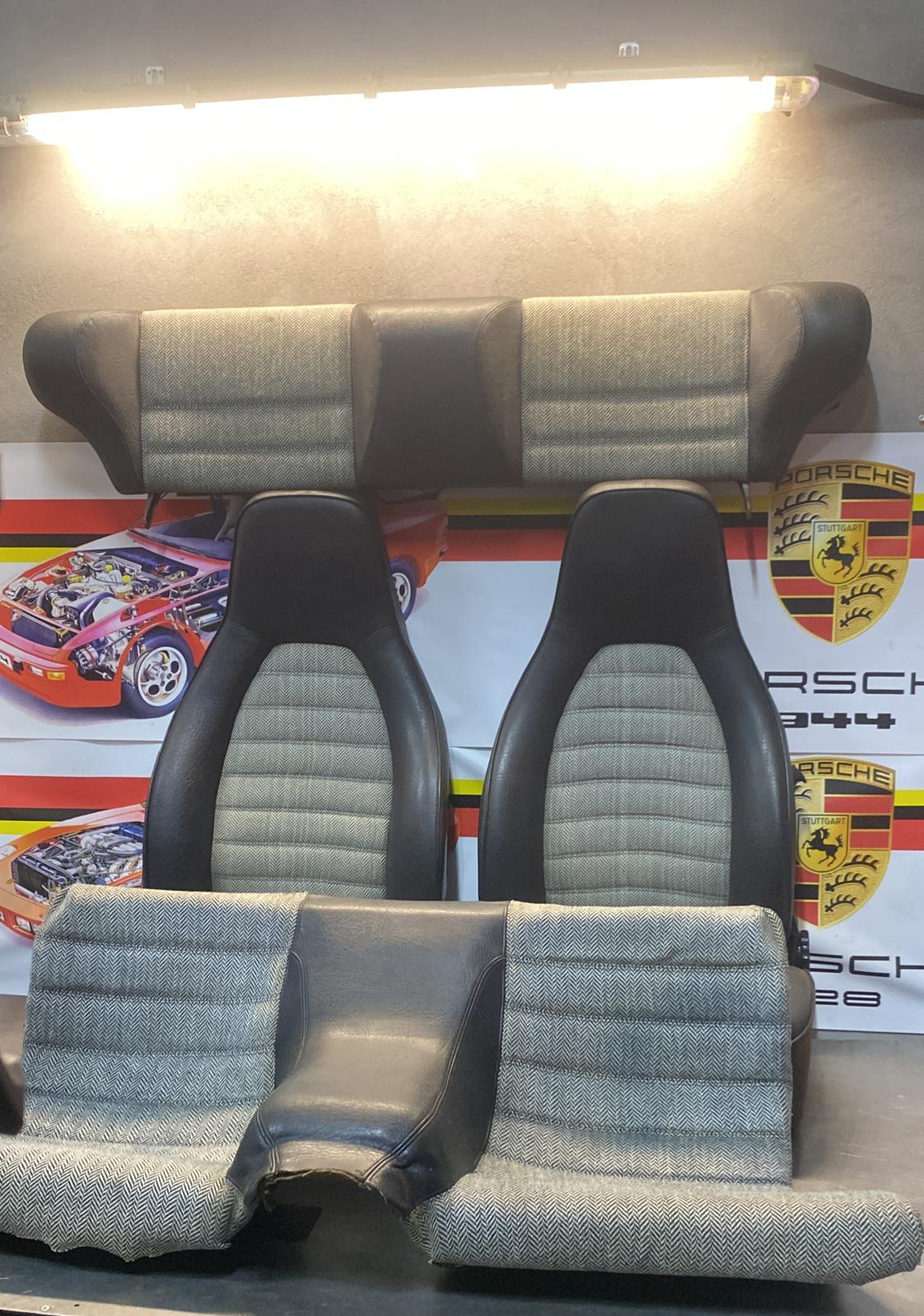 Porsche 924 original set of seats, 1976-1979, used, nice condition