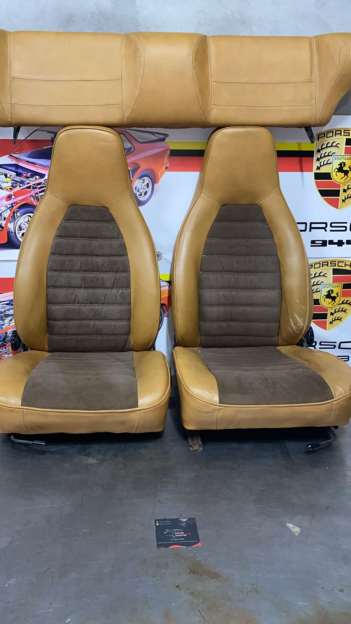 Porsche 924 original set of seats, 1976-1979, used, nice condition