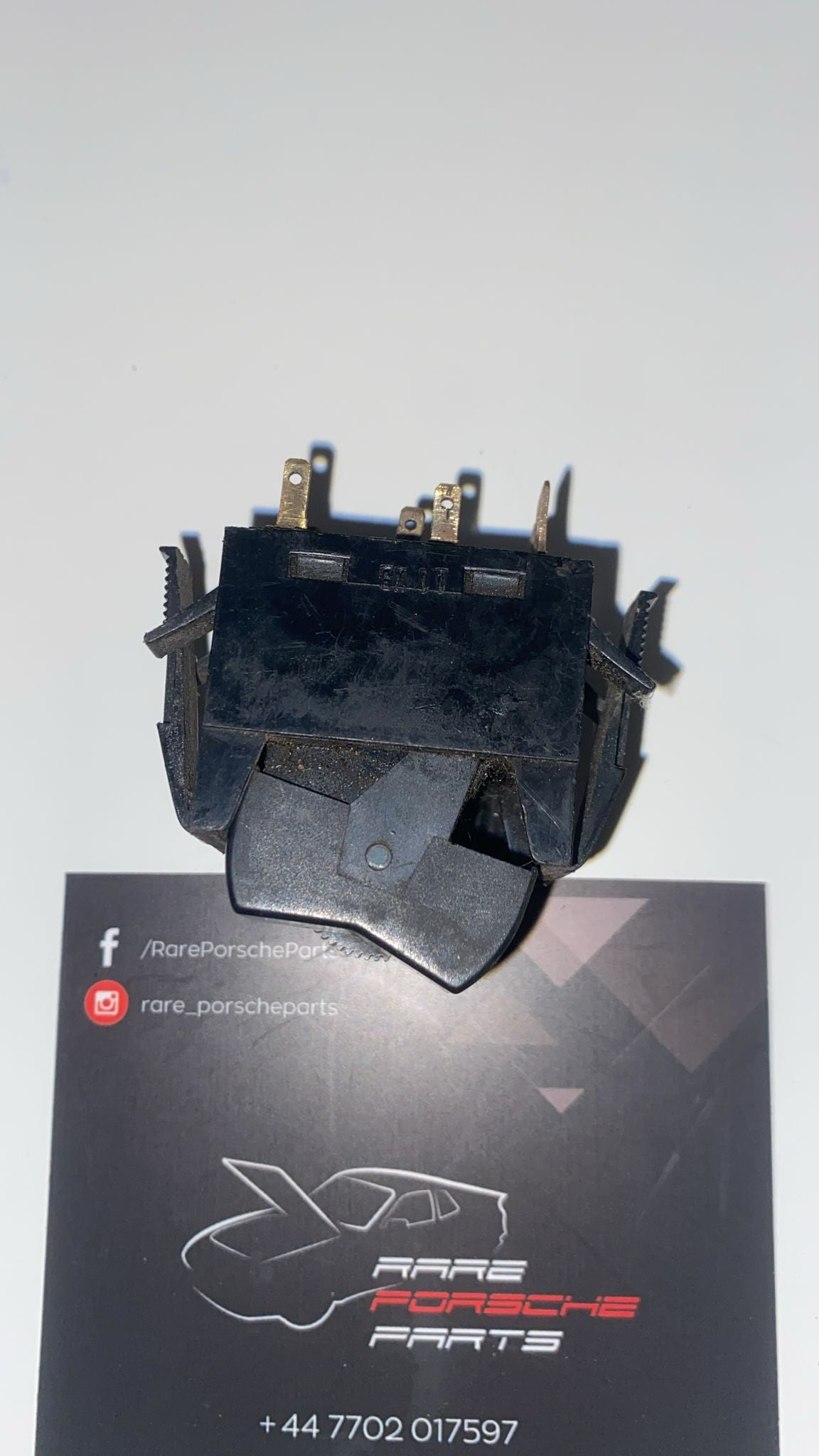 Porsche early 924 light switch, used 321941531D