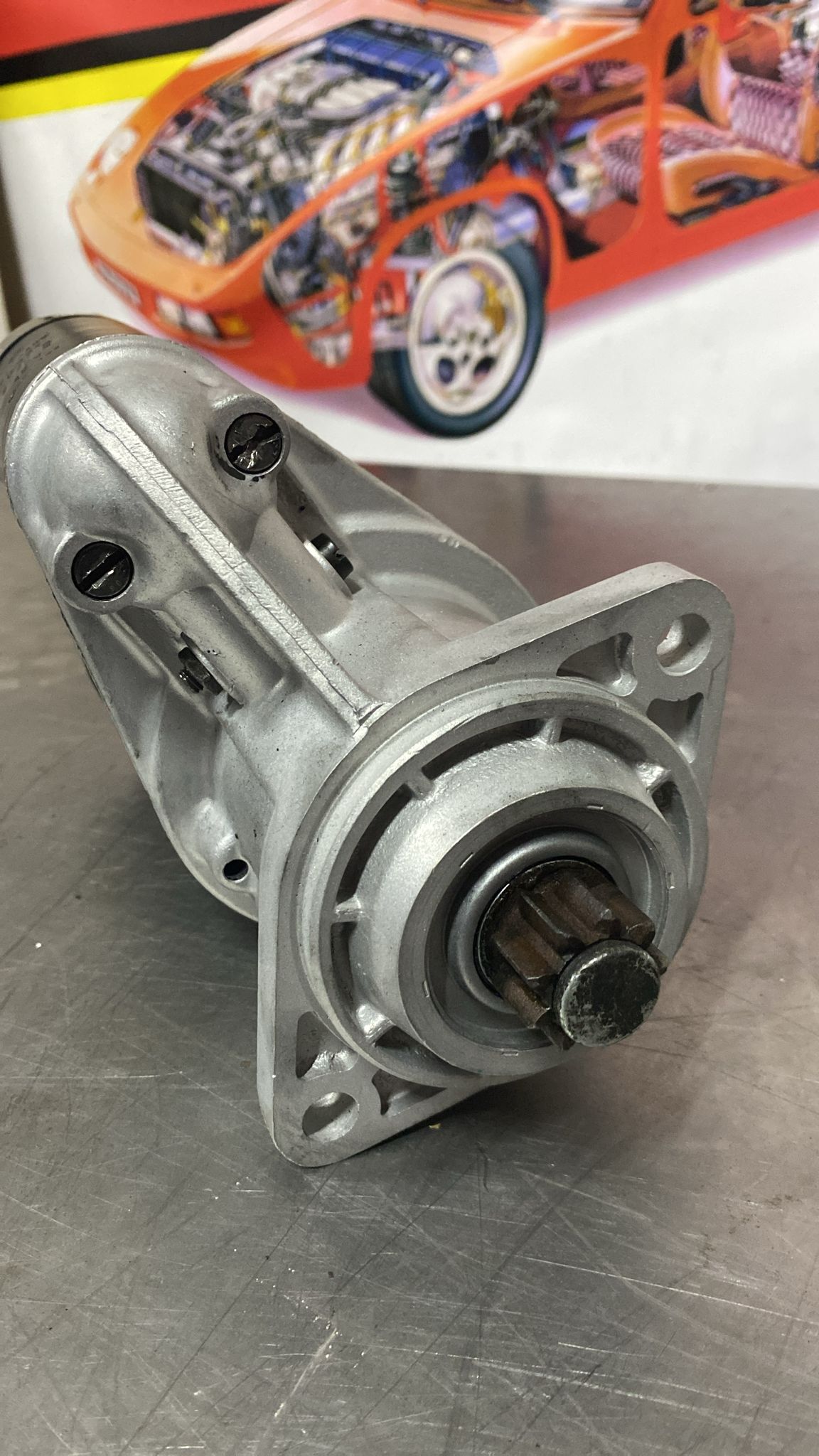 Porsche 928 S4 starter motor, refurbished 0001312111