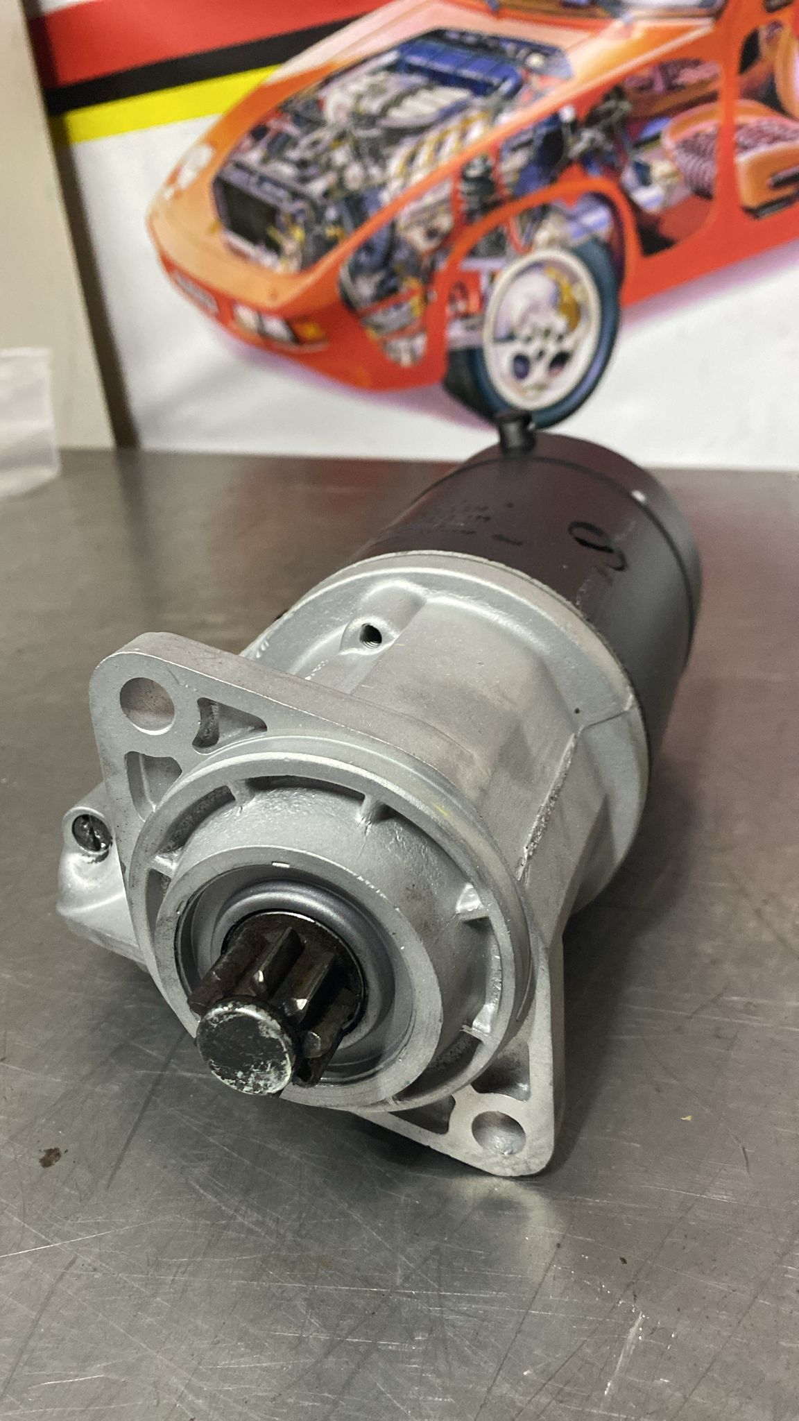 Porsche 928 S4 starter motor, refurbished 0001312111