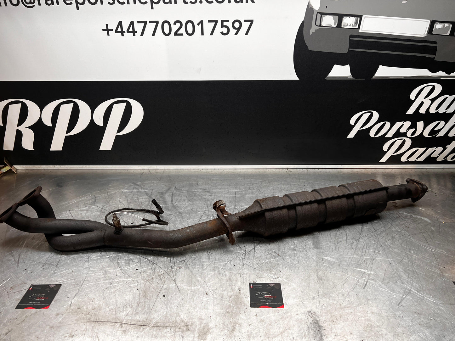 Porsche 944 catalytic converter, 94411108101, used, spares or repair