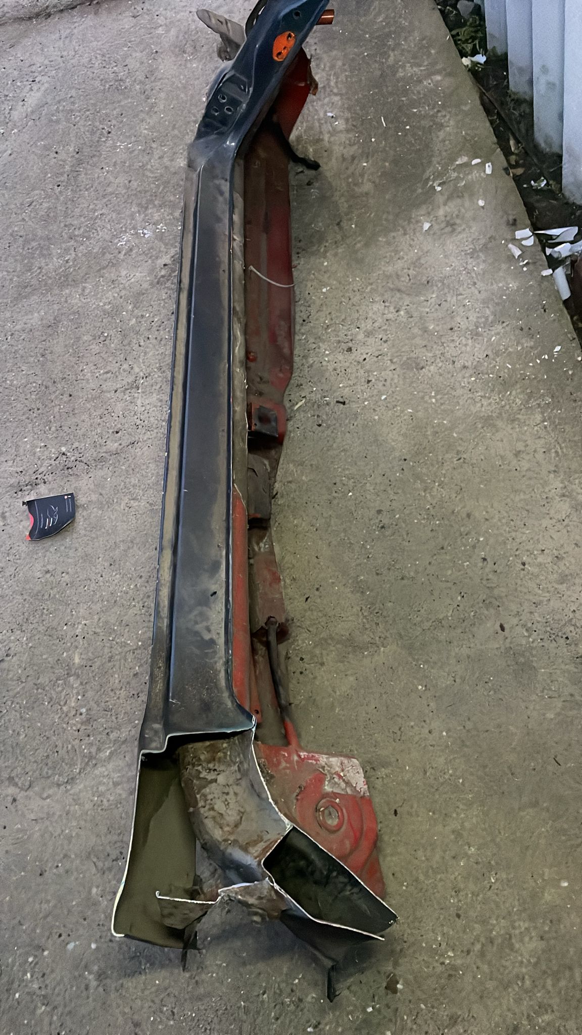 Porsche 928 left sill with A Pillar 92850201502, used