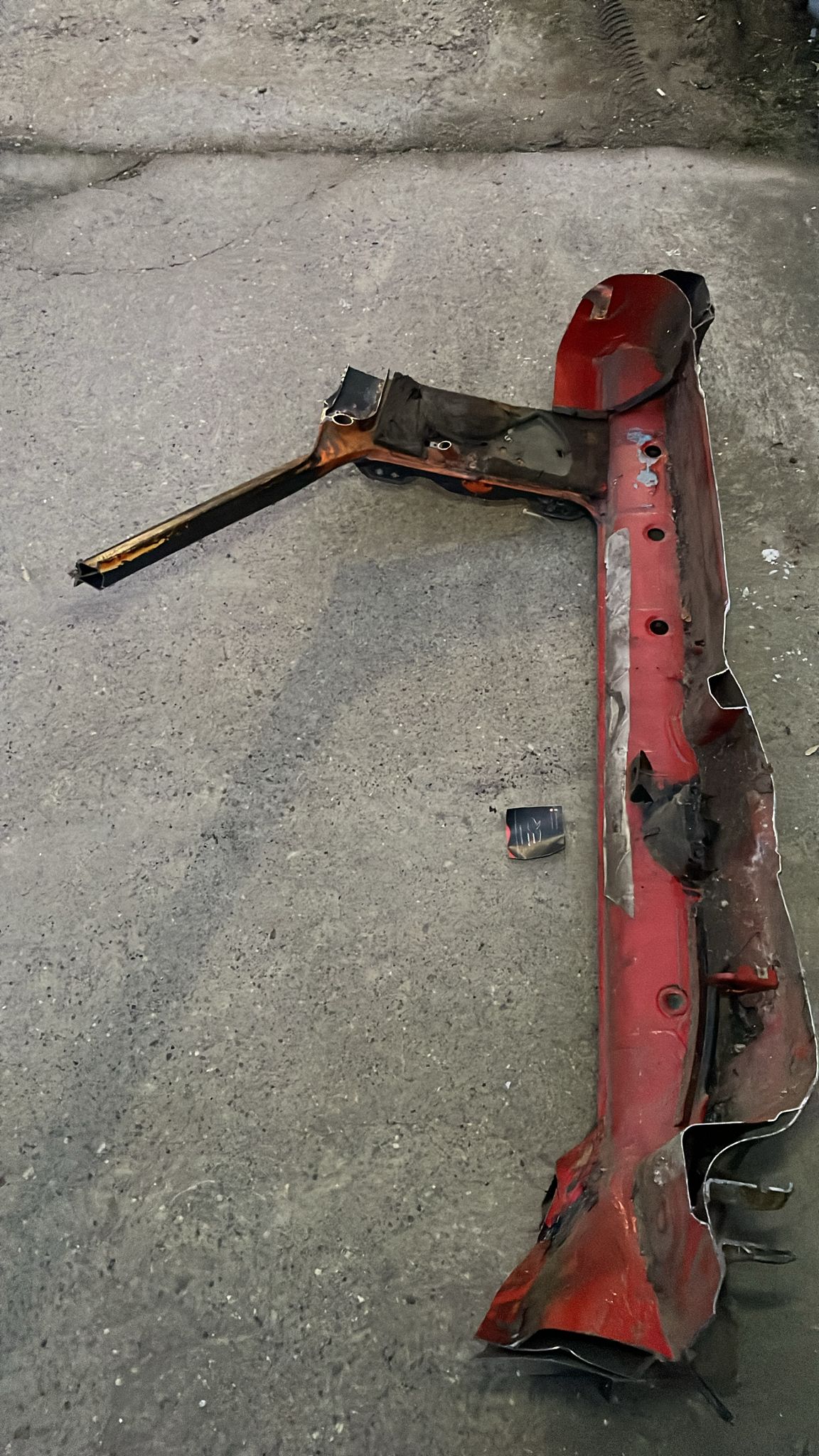 Porsche 928 left sill with A Pillar 92850201502, used