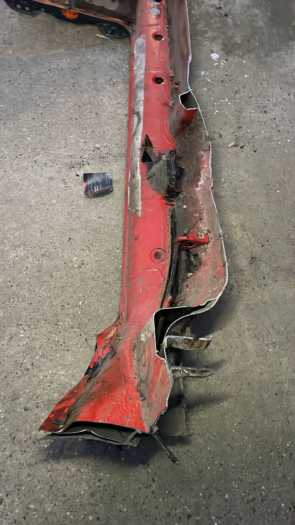 Porsche 928 left sill with A Pillar 92850201502, used