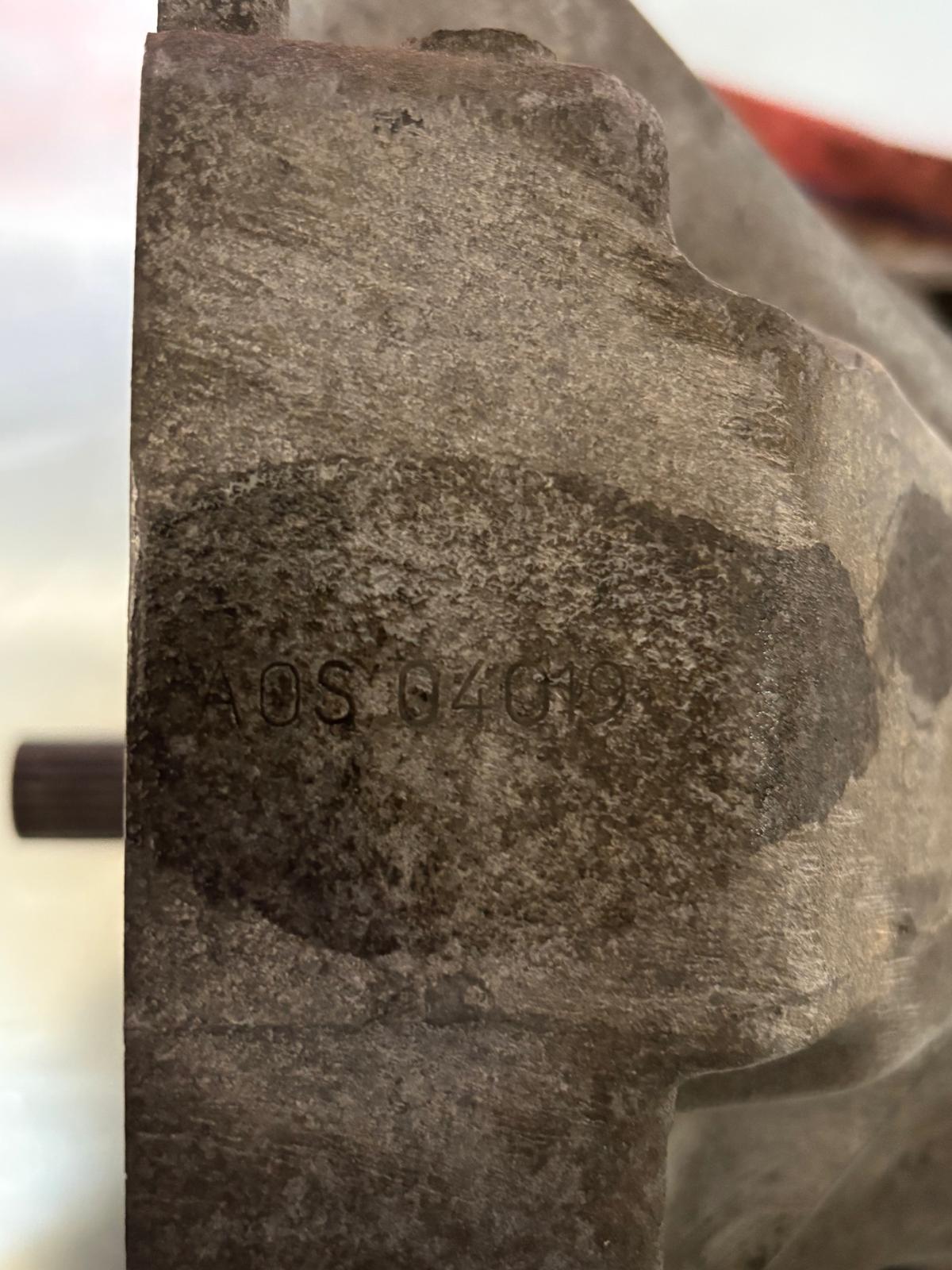 Porsche 944 S2 AOS rebuilt gearbox