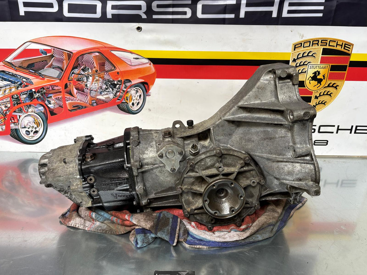 Porsche 944 924S QK rebuilt gearbox