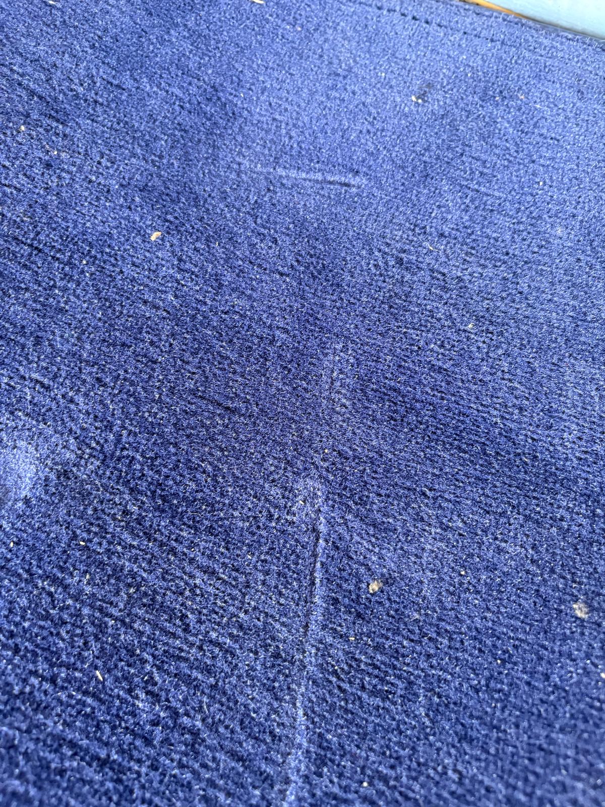 Porsche 944 RHD purple carpet set, NOT complete