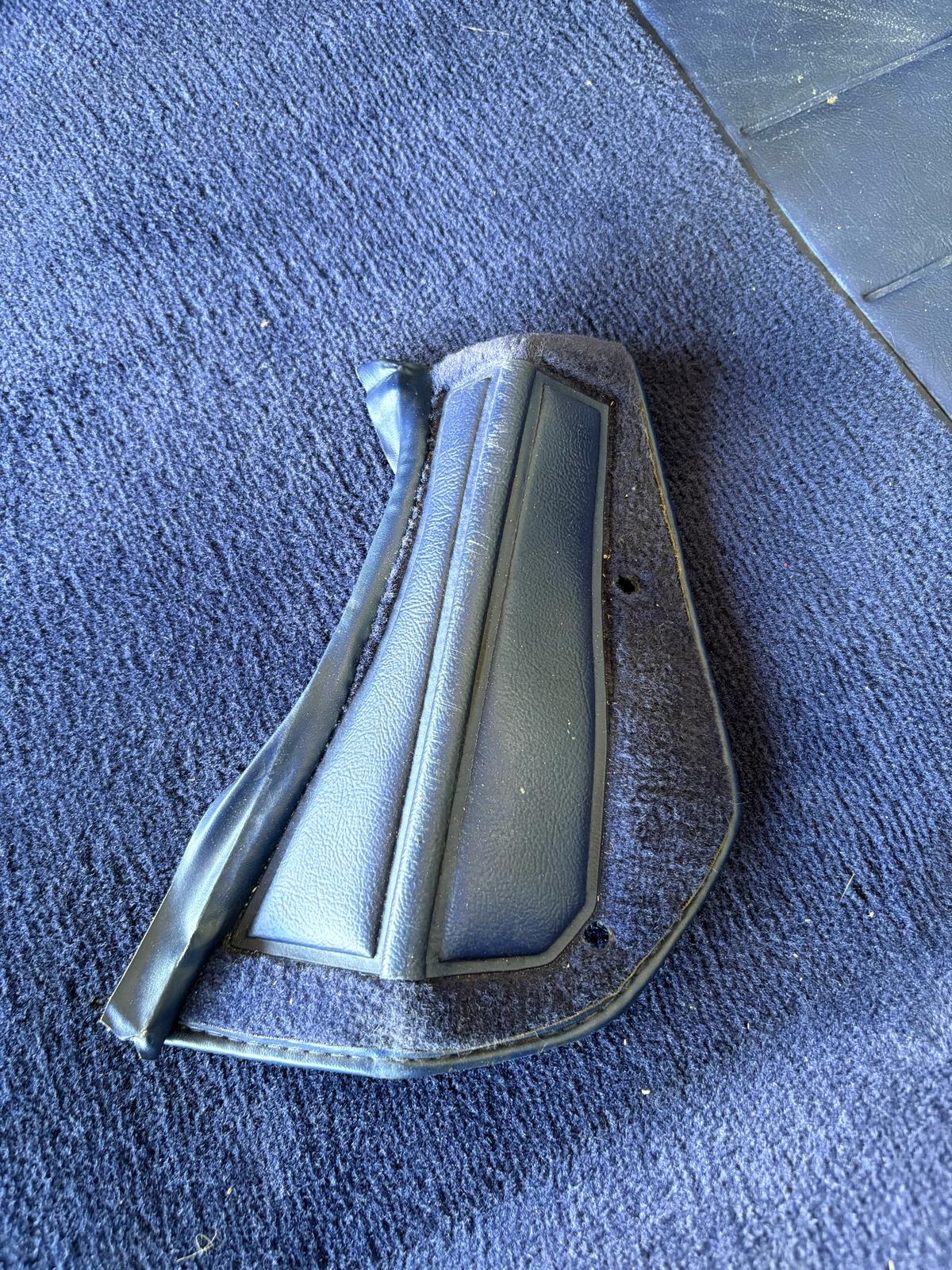 Porsche 944 RHD purple carpet set, NOT complete