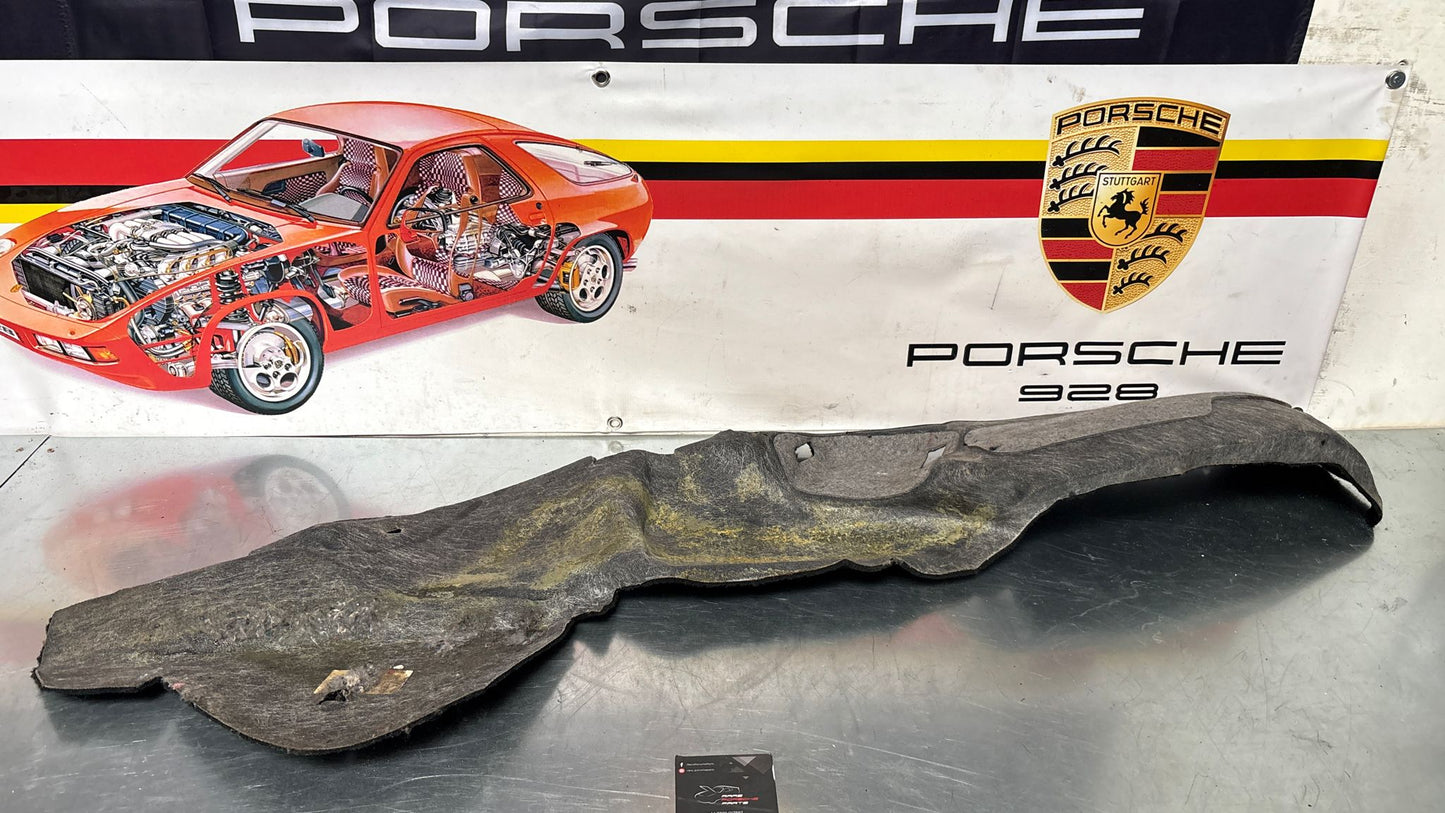 Porsche 924S 944 85.5- side trim panel, left, N/S black 94455508302 used  Built in seat belt type