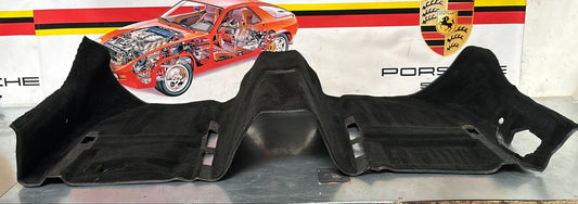 Porsche 944 85.5- LHD rear floor carpet, black, 94455507102, used