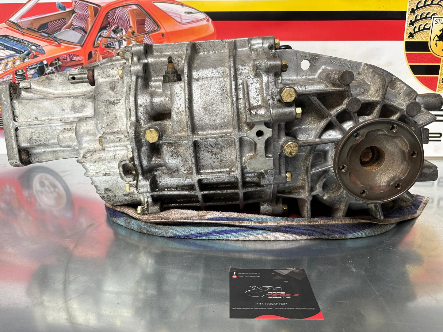 Porsche 924 Turbo rebuilt gearbox