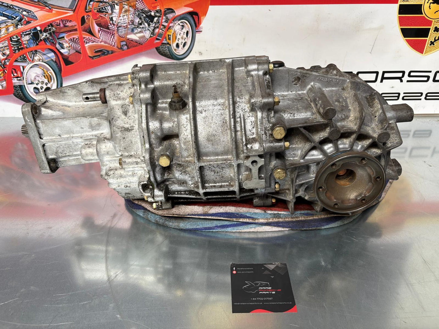 Porsche 924 Turbo rebuilt gearbox