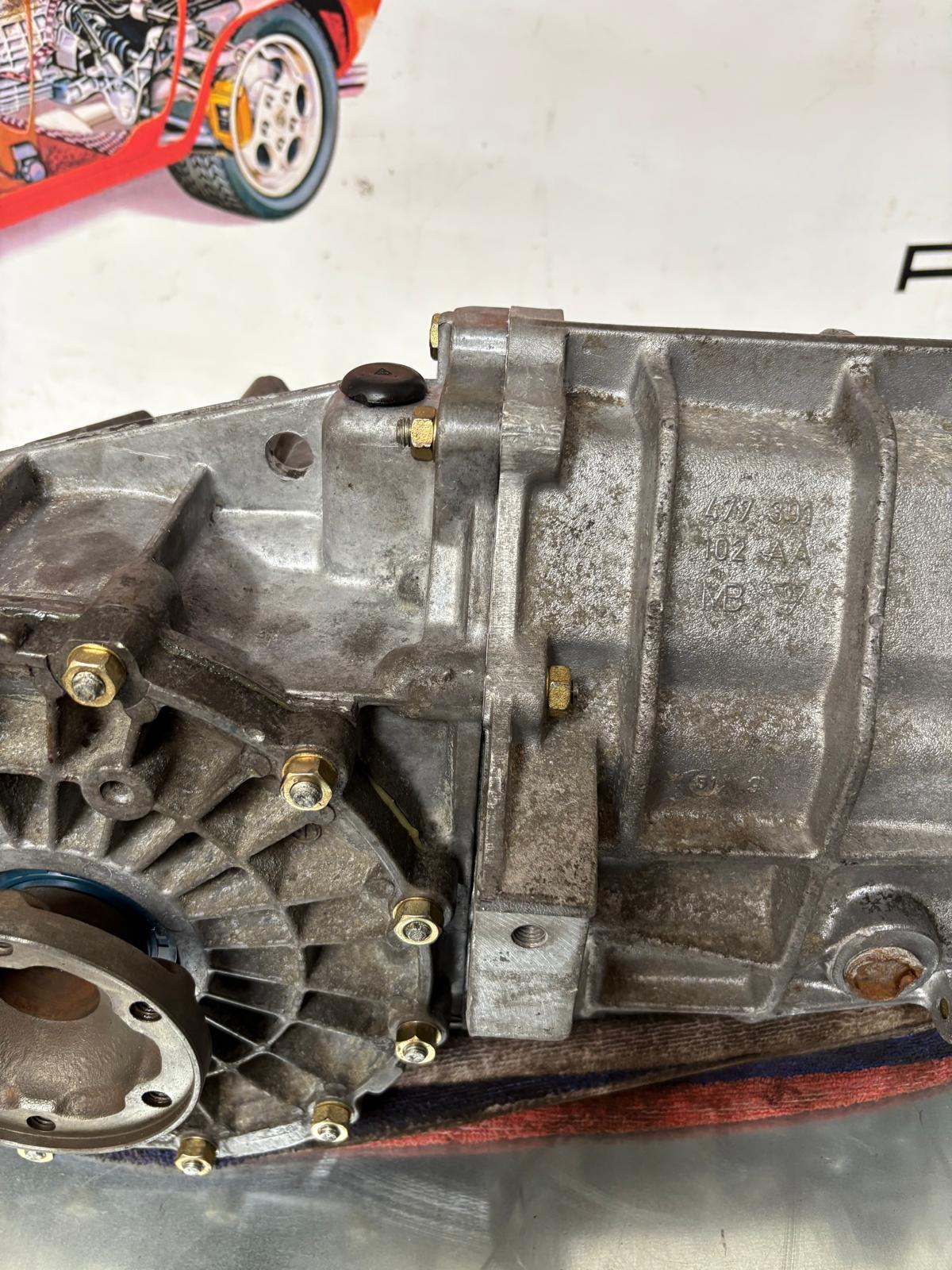 Porsche 924 Turbo rebuilt gearbox