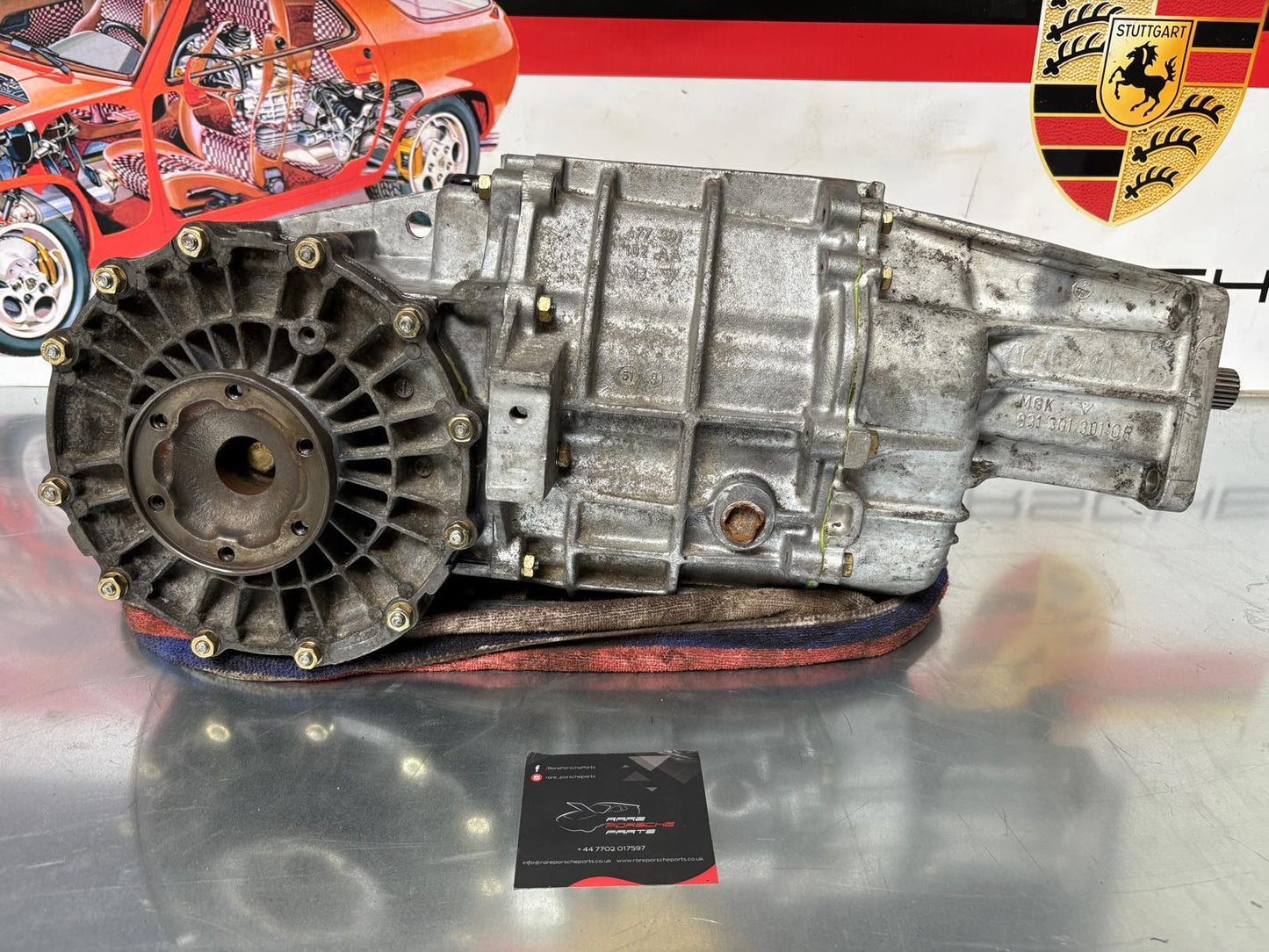 Porsche 924 Turbo rebuilt gearbox