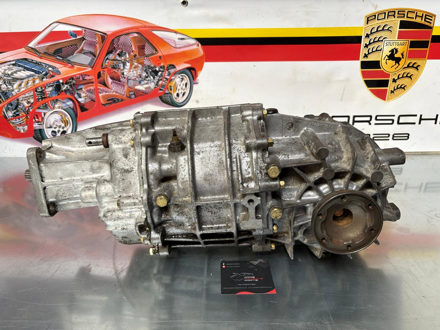 Porsche 924 Turbo rebuilt gearbox