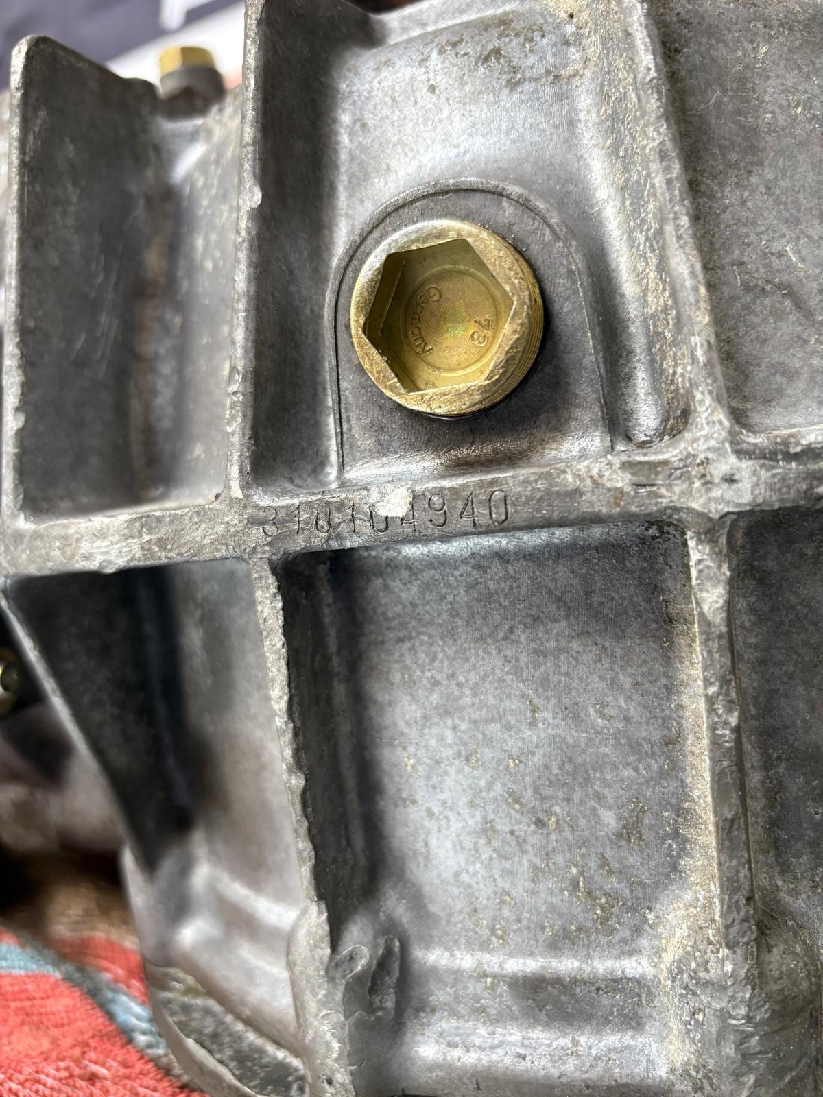 Porsche 924 Turbo rebuilt gearbox