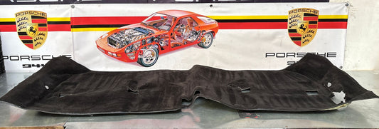 Porsche 944 85.5- LHD rear floor carpet, black, 94455507102, used