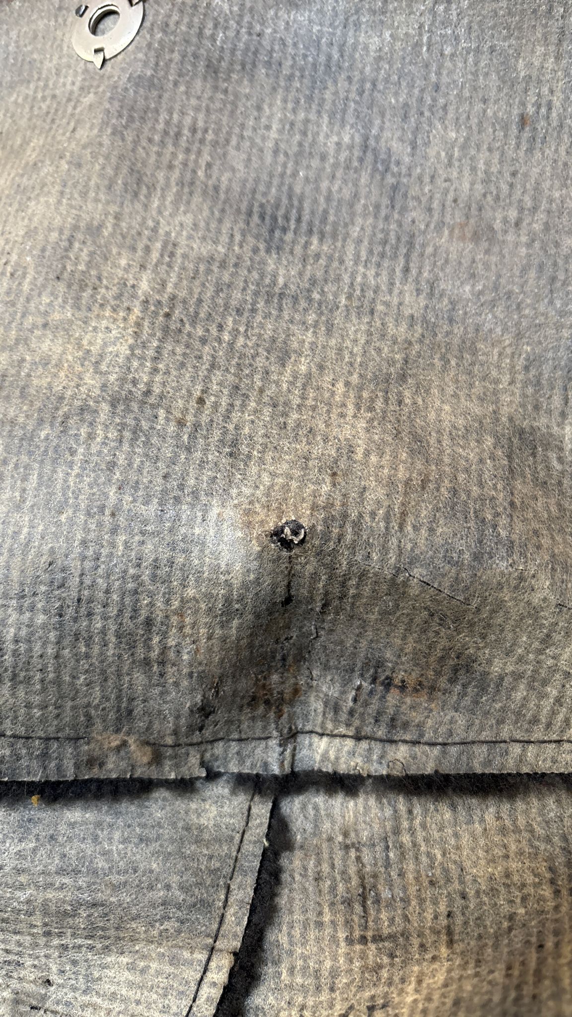 Porsche 924 944 -85.5 boot carpet, black, 94555506303 used, space saver wheel type