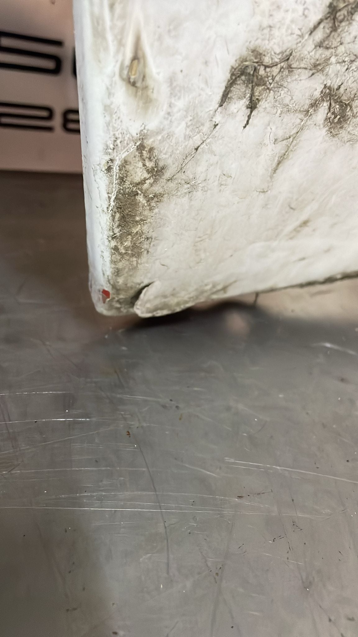 Porsche 928 S4 GT front left wing, used, 92850301111