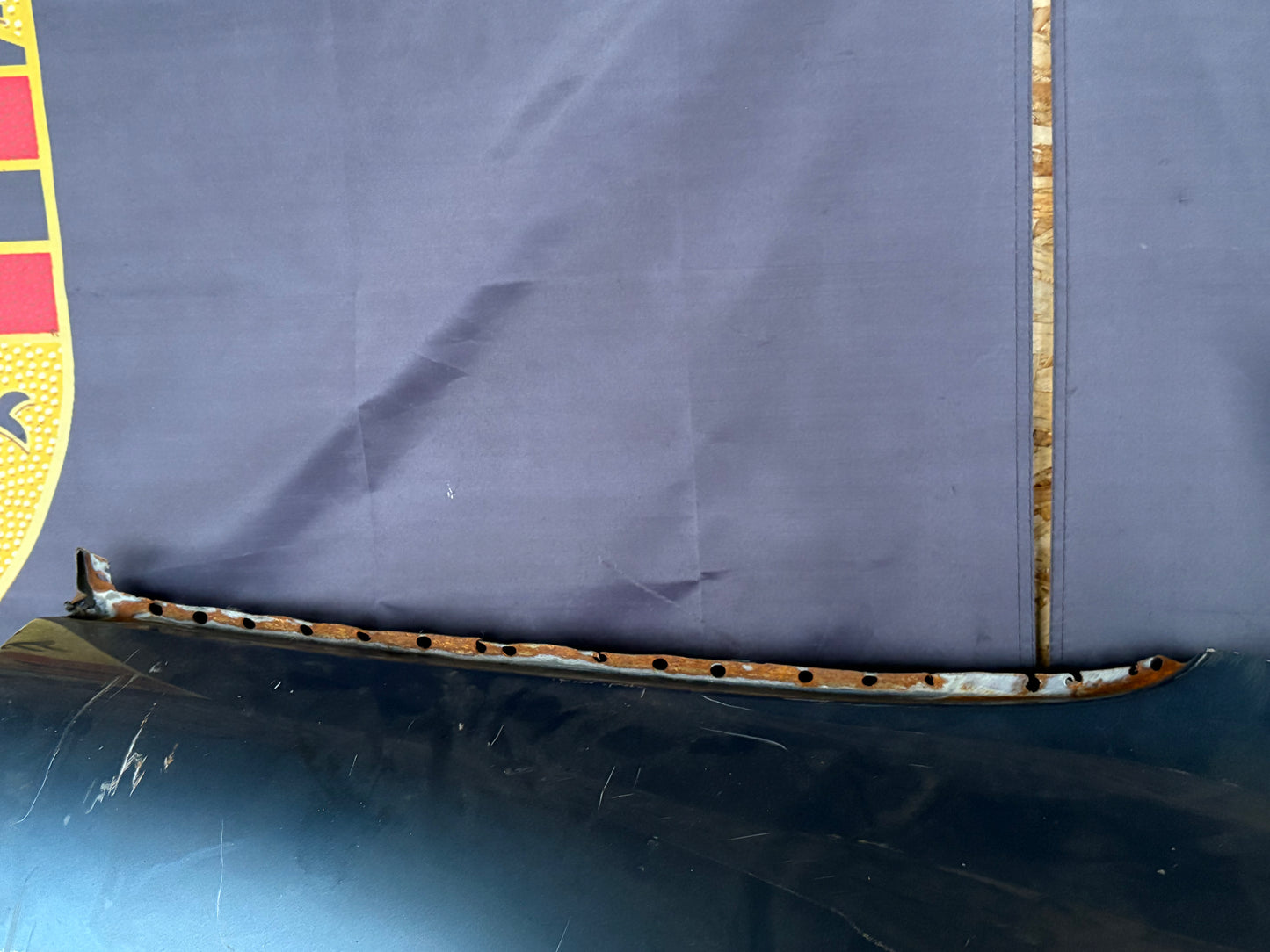 Porsche 911 964 rear left fender cut, used 96450306101