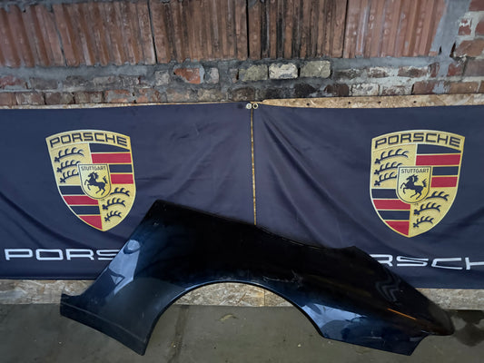Porsche 911 993 rear left fender cut, used 99350390100