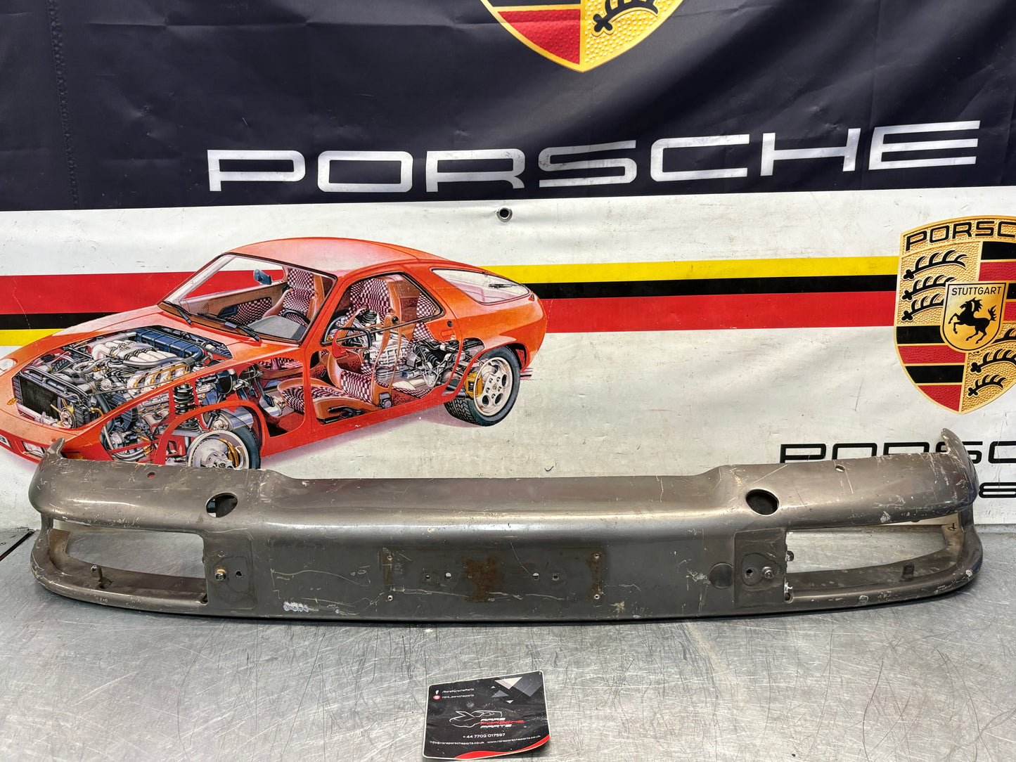 Porsche 944 USA front bumper, used 93150510906