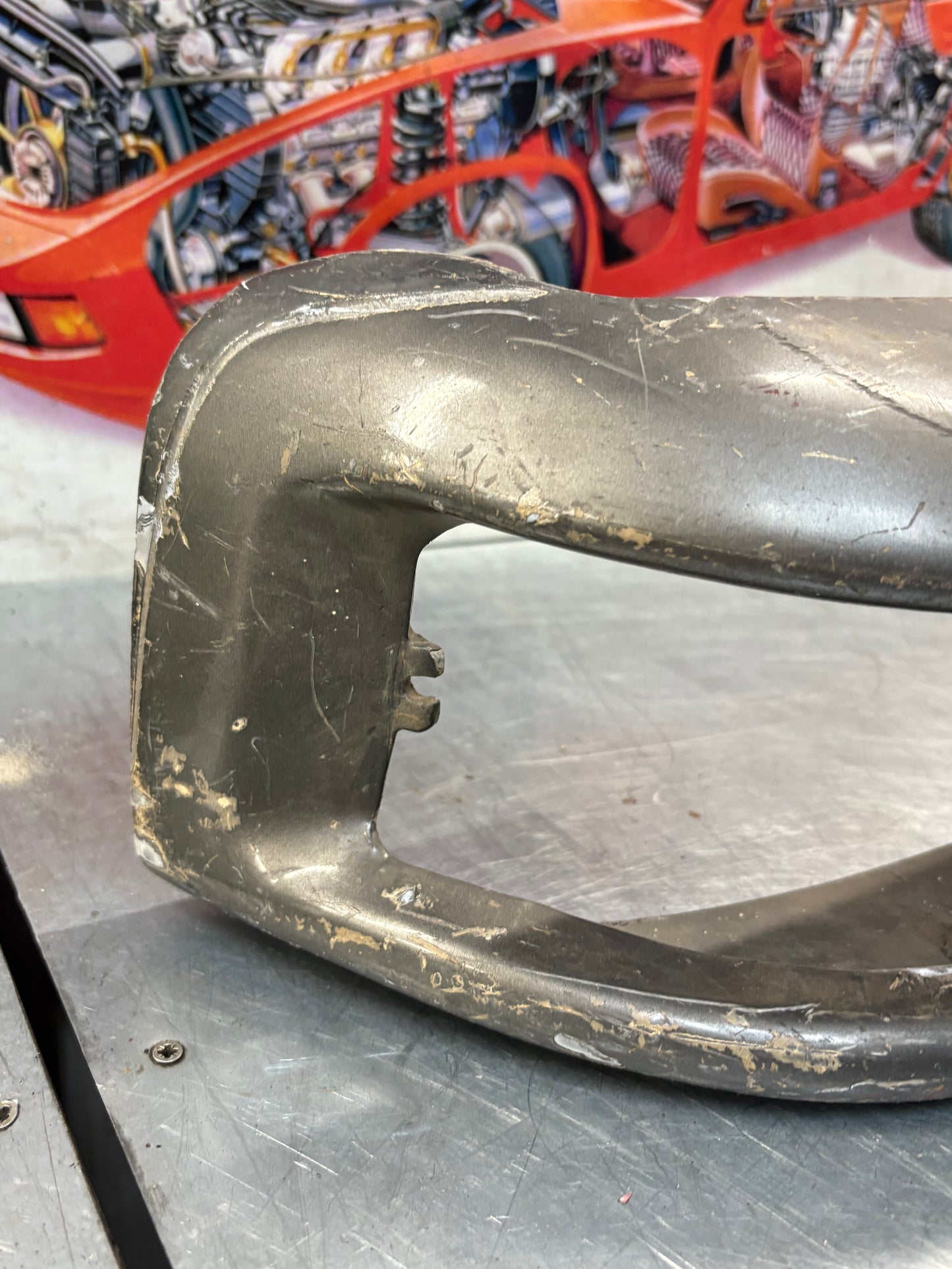 Porsche 944 USA front bumper, used 93150510906