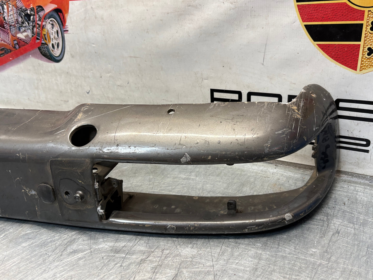 Porsche 944 USA front bumper, used 93150510906