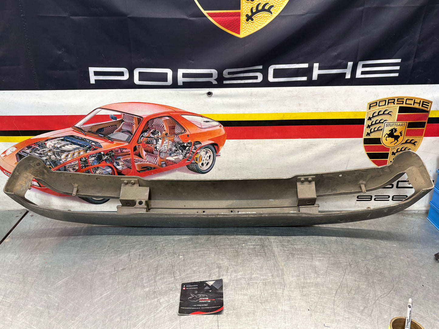 Porsche 944 USA front bumper, used 93150510906