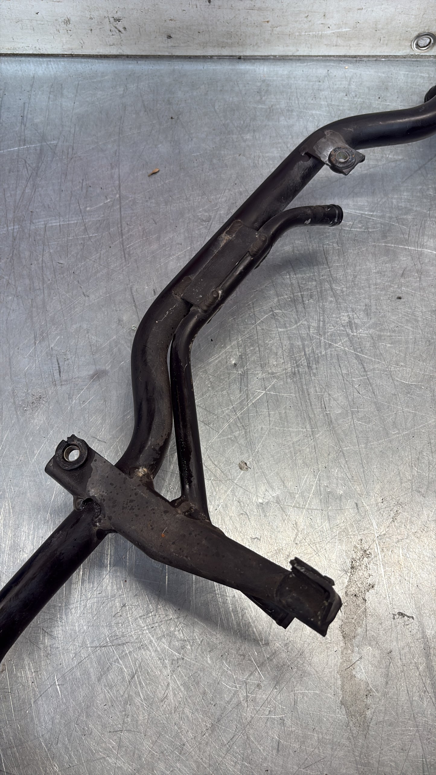 Porsche 944 Turbo 87- water pipe, water manifold, 95111017103, used, welded