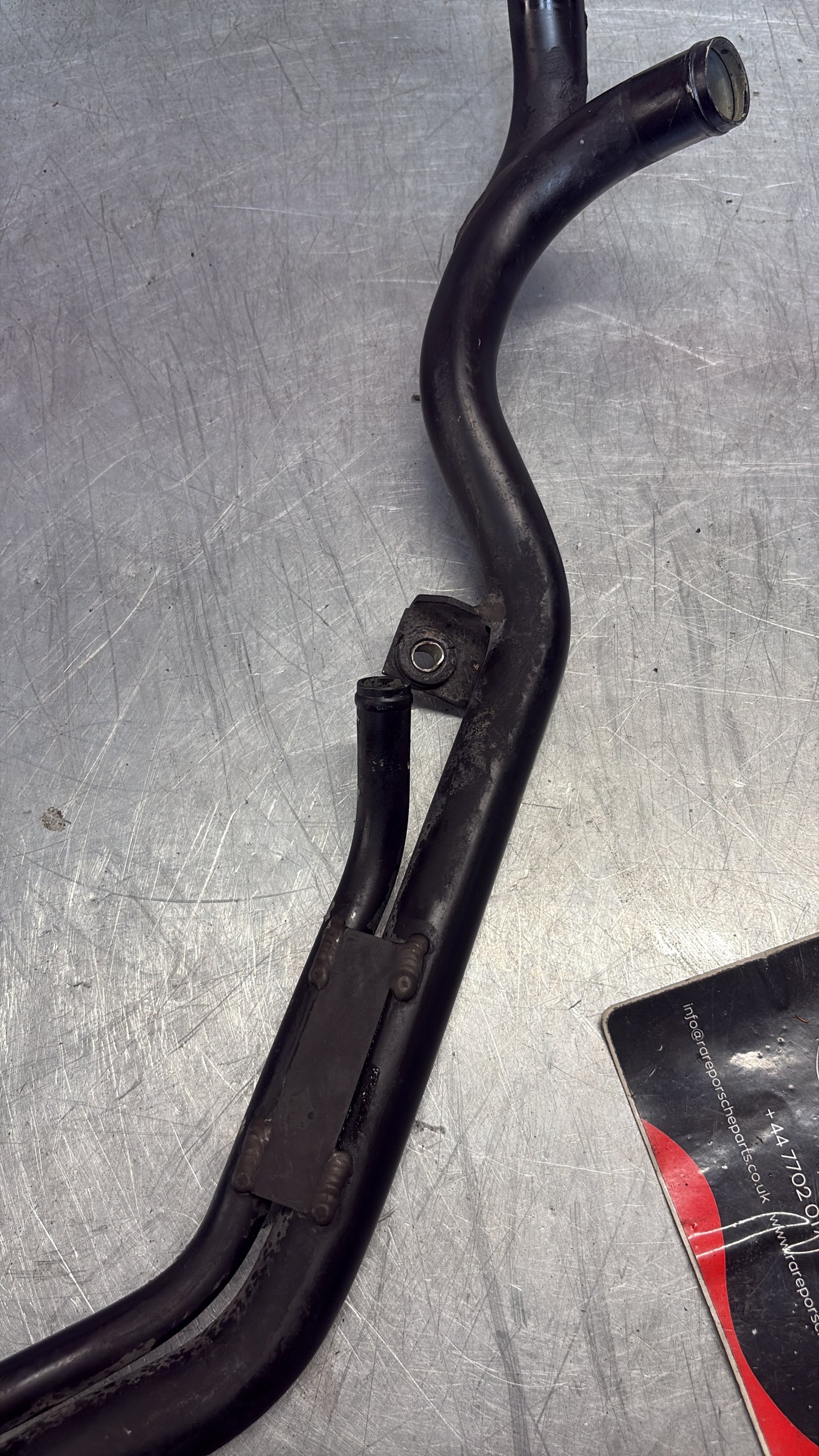 Porsche 944 Turbo 87- water pipe, water manifold, 95111017103, used, welded