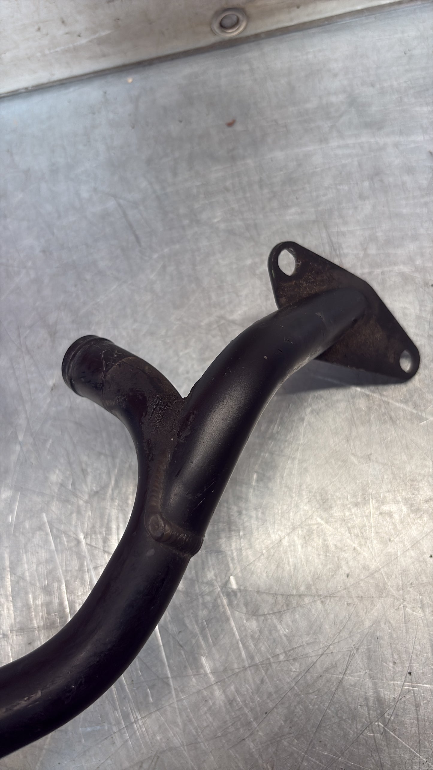 Porsche 944 Turbo 87- water pipe, water manifold, 95111017103, used, welded