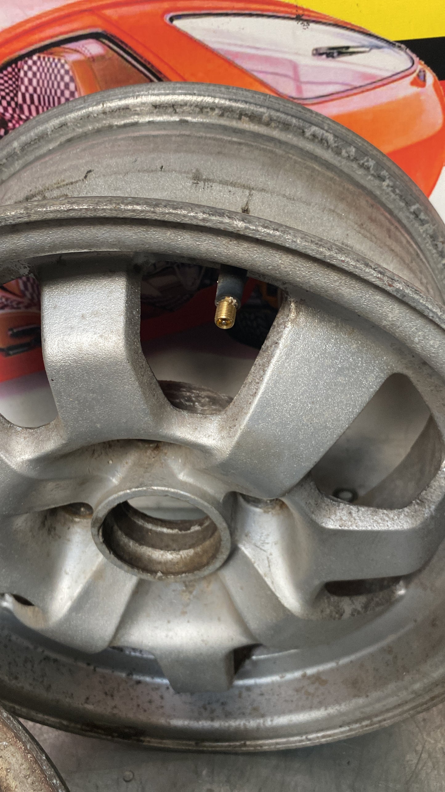 Porsche 924 Genuine set of wheels, 6x14” ET20 4x108 used 477601031B