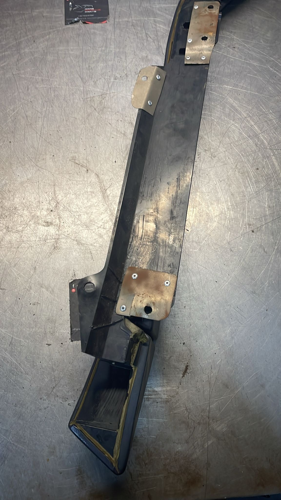 Porsche 928 marine blue door armrest, left, off side, 92855510103, used