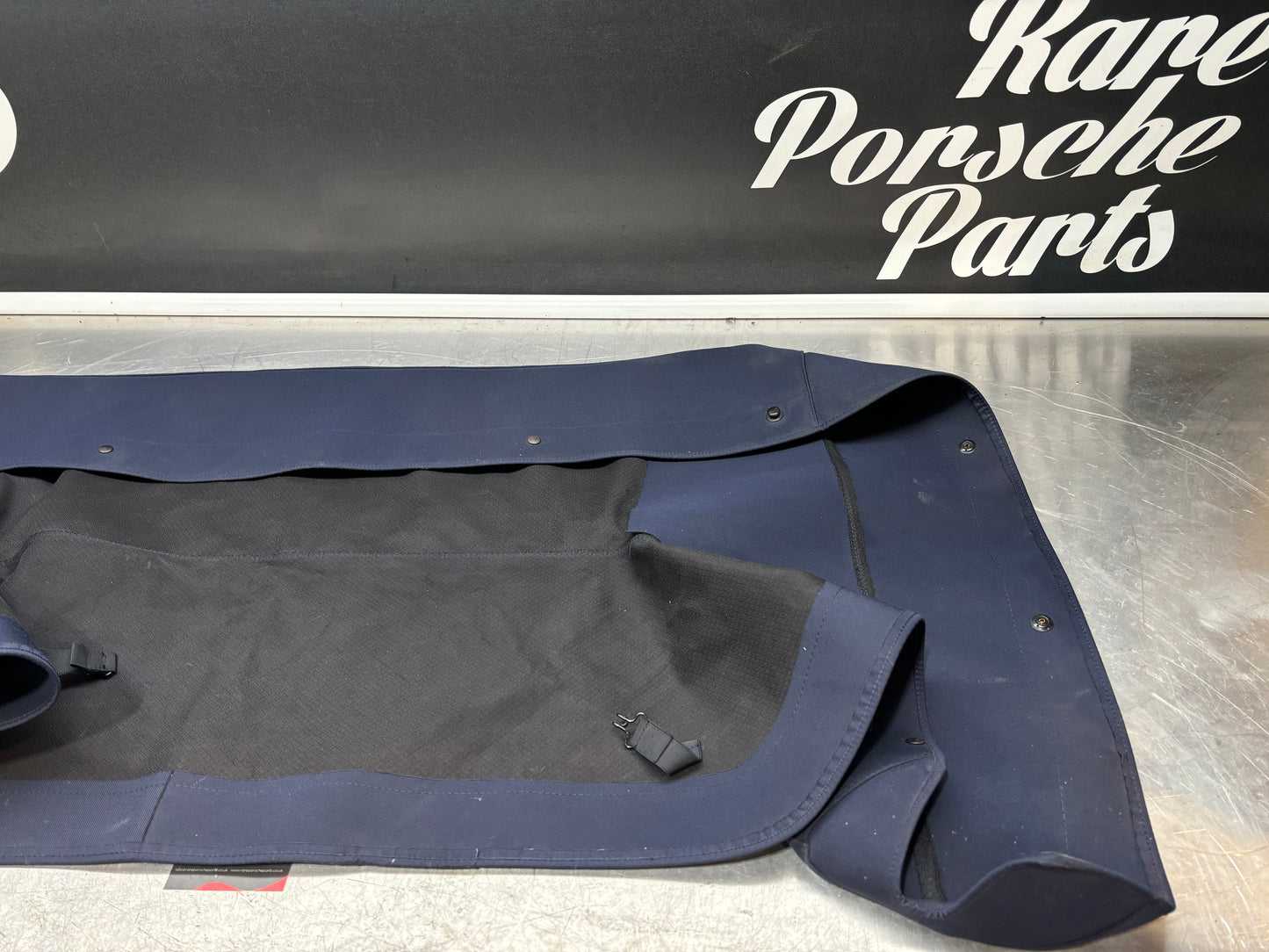 Genuine Porsche 911 964 Tonneau cover, blue, NOS 911561023