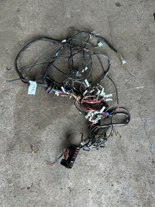 Porsche 924 944 1983 square dash engine bay wiring loom , used