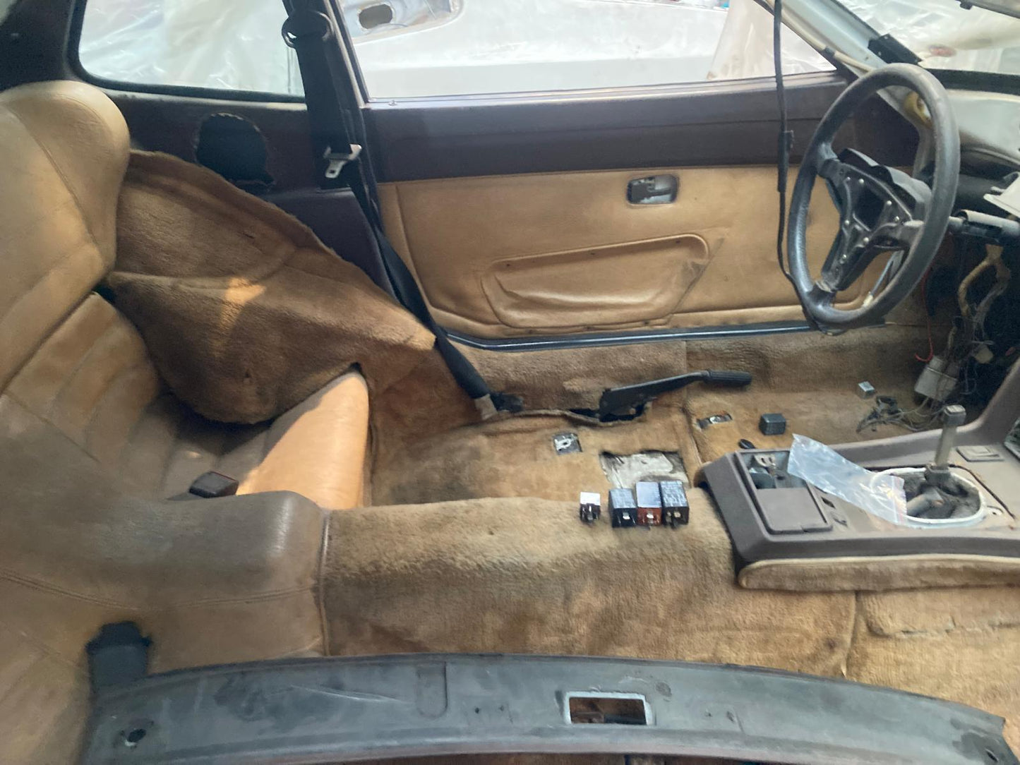 Porsche 924 Turbo, Targa, white, 1981, with Florida title, LHD