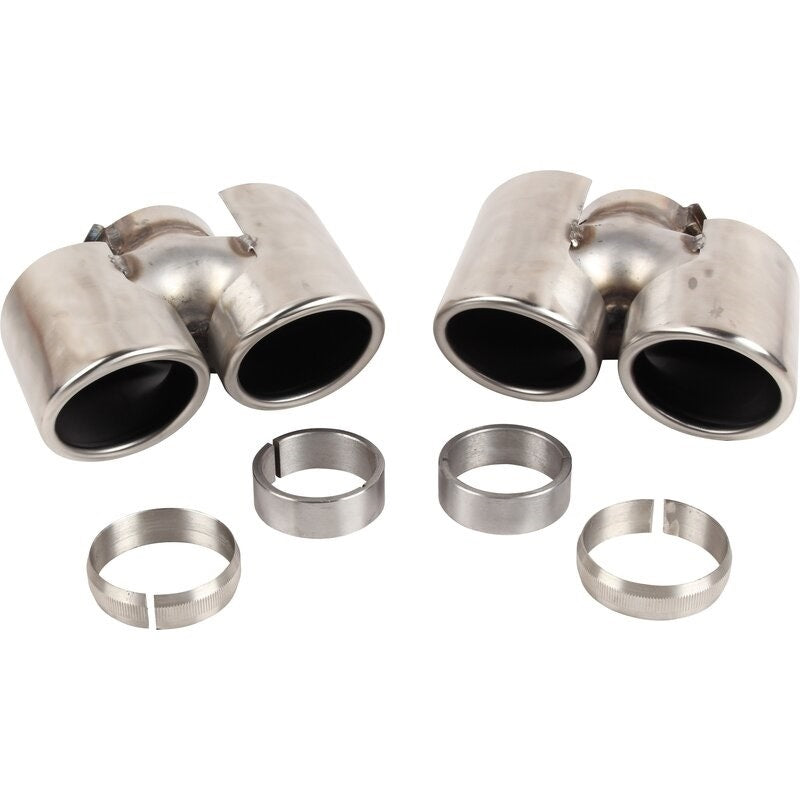 Porsche 997 Exhaust Tail Pipe Kit, S/S, PC1110064 New